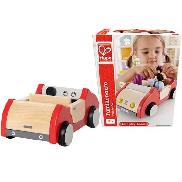 Продукт Hape - Дървена семейна кола  - 0 - BG Hlapeta
